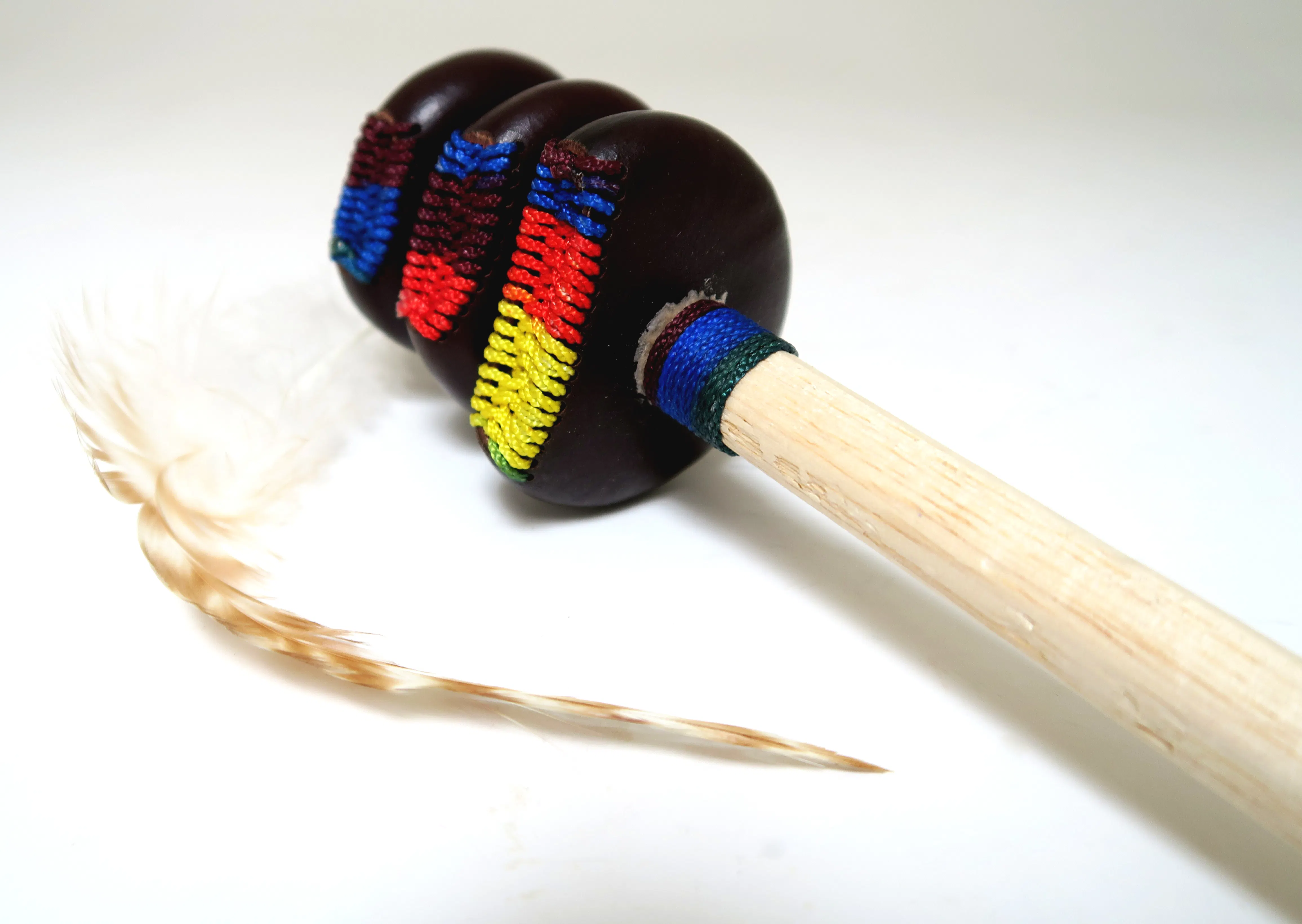 Knock on Wood shamanic rattle
